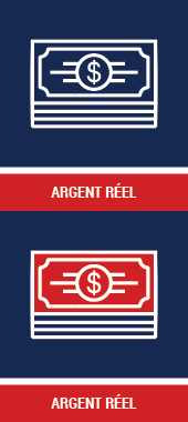 argent réel