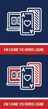 en ligne vs hors ligne