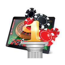 Roulette et jetons